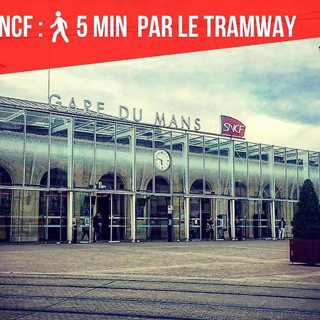 Apartamento Tramway 9 Jaures Cosy Proche Gare Le Mans Exterior foto