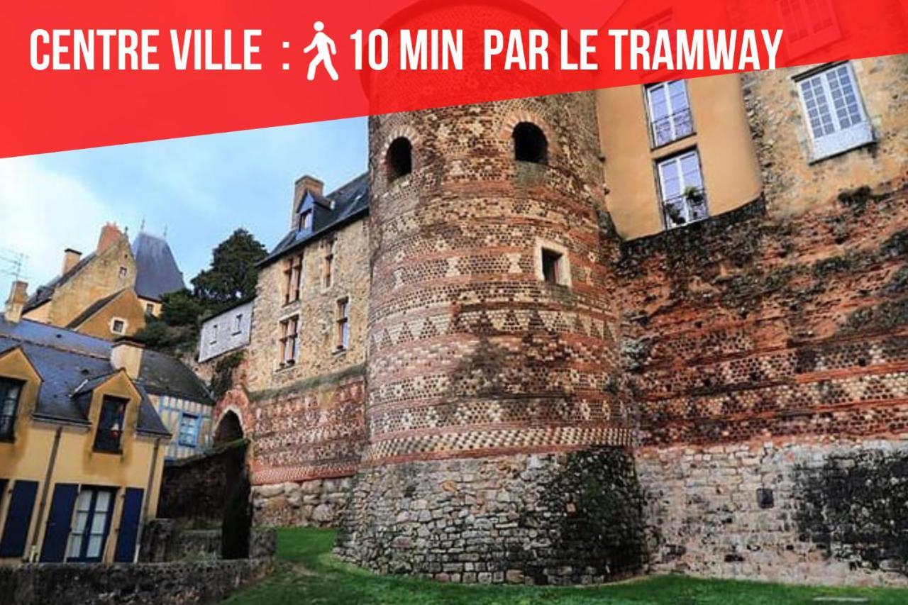 Apartamento Tramway 9 Jaures Cosy Proche Gare Le Mans Exterior foto